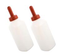 BESPORTBLE 2pcs Vertical Animal Feeding Bottle for Calves and Lambs Easy Clean Space Saving Design Soft Nipple for Healthy Growth for Small to Farms