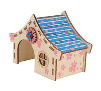 BESPORTBLE 2pcs Villa Models for Hamsters Stylish Exercise Toys Comfortable Nests for Pets for Playtime and Hideouts