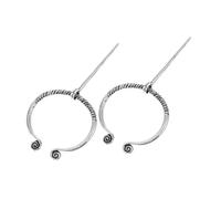 BESPORTBLE 2pcs Vintage Viking Brooch Zinc Alloy Medieval Scarf Clasp Pin and Belt Buckle Accessories Norse Heritage Costume Jewelry with Intricate Design Metal for Historical Style
