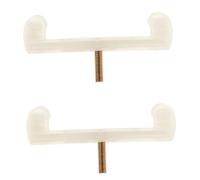BESPORTBLE 2Pcs Violin Shoulder Rest Feet Replacement Legs for Non Slip Design for Enhanced Stability and Comfort While Playing Violin Easy to Carry and Install