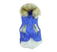 BESPORTBLE 2pcs Warm Cotton Jacket for Small Dogs Removable Hood Pet Coat for Cold Days Soft and Comfortable Puppy Clothing Adorable Design for Outdoor Adventures