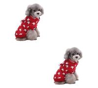 BESPORTBLE 2pcs Warm Dog Costume Small Dog Outfits Dog Hoodie Dog Winter Clothes Puppy Jacket Dog Clothes Pet Garment Pet Outfit Puppy Outfits Winter Dog Jacket Pet 's Clothes