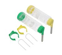 BESPORTBLE 2pcs Water Fountain Chinchilla Drinking Bottle Leak Easy to Install for Pets Smooth Great for Pet Owners