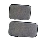BESPORTBLE 2Pcs Waterproof Microphone Storage Pouch and Portable Digital Product Organizer Bag with Cable Storage, Compact Earphone Carrying Case for Travel and Music Accessories