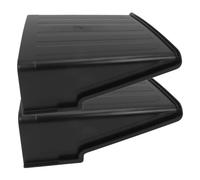 BESPORTBLE 2PCS Weatherproof Security Camera Cover Sturdy Plastic Rainproof Shield for Outdoor Cctv Sun and Dust Protection Roof Compatible with Dome Bullet Nest Ring