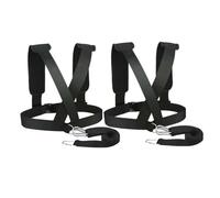 BESPORTBLE 2pcs Weight Bearing Sled Harness Shoulder Straps Training Belt for Strength and Jogging Durable Lightweight Fitness Equipment for Resistance and Exercises