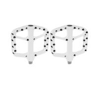 BESPORTBLE 2pcs Wide Bike Pedals with Nylon Platform and Deep Anti-slip Teeth, Universal Mountain and Road Bike Pedals for Secure Traction and Lightweight Performance, for Adventure Cyclists