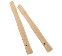BESPORTBLE 2pcs Wooden Garden Tool Handles Replacement Lightweight Wood Handles for Hammer Hoe Accessories Ergonomic Grip Impact Resistant for Garden Supply