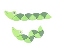 BESPORTBLE 2Pcs Wooden Hand Eye Coordination Early Educational Parent Interacting Brain Training for Smooth Safe Surface and Vivid Colors