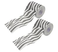 BESPORTBLE 2pcs Zebra Print Toilet Paper Soft Household Tissue with Modern Animal Patterned Design for Stylish Bathroom Decor and Daily Use Essentials