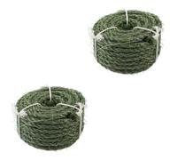 BESPORTBLE 2rolls Natural Sisal Rope for Cat Scratching Post Repair Heavy-duty Replacement Rope for Cat Trees and Scratch Pads and Craft Projects