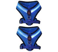 BESPORTBLE 2sets Dog Vest Lights Usb Charging Glowing Vest Dog Cooling Accessories Pet