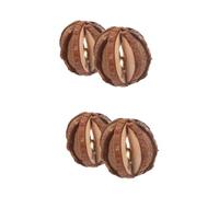 BESPORTBLE 2sets Guinea Pig Chew Toys Rabbit Toys Willow Balls for Small Pets 2pcs*2