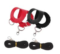 BESPORTBLE 2sets Hamster and Leash for Pets Comfort Pu Traction Rope for Guinea Pigs Chinchillas and Reptiles Stylish and Design