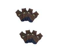 BESPORTBLE 2sets Non-slip Pet Socks for Dogs Cats Cartoon Prints Size s Paw Protection Dog Socks Cat Accessories 4pcs*2
