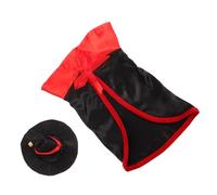 BESPORTBLE 2sets Pet Bat Wings Costume Cape and Horn Headband for Halloween Adorable Dog and Cat Outfit for Festive Occasions Comfortable and Breathable Design for Pets