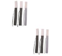 BESPORTBLE 2sets Random Style Linen Cotton Incense Tube Bags Durable Empty Incense Holder Pouches for Storing Convenient Storage for Various Material Tubes 3pcs*2