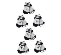 BESPORTBLE 2sets Slip Dog Socks Warm Pet Footwear Non-slip Dog Leg Protectors Stockings 3pairs*2
