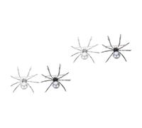 BESPORTBLE 2sets Spider Brooch Pin Unique Fashion Accessory for Women and Stylish Design for Clothing Bags and Crafts for Giving 2pcs*2