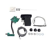 BESPORTBLE 3-Band EQ Piezo Pickup Preamp System for Acoustic Guitar and Bass Active Amplifier Tone Control and Fittings