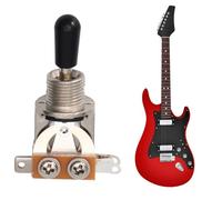BESPORTBLE 3-level Sound Pick-up Switch for Style Guitar 3-gear Button for Sound Pickup (black)