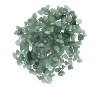 BESPORTBLE 3 Packs Natural Gravel Irregular Spacer Beads Fish Tank Gravel Irregular Stone for Decor Jewelry Making Gemstone Fish Tank Gems Green Gemstones Chip Beads Stone Decor Aventurine