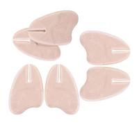 BESPORTBLE 3 Pairs Adhesive Ball of Foot Cushions for Women, Thong Sandals Half Insoles Soft Plush Fabric, Comfortable Forefoot Support for Daily Wear