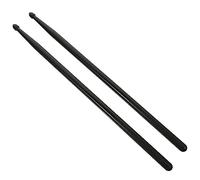 BESPORTBLE 3 Pairs Durable Nylon Drumsticks Slip Handle Lightweight Percussion Sticks for Drum Set Players Black Drum Stick Accessories for Beginners and Professionals