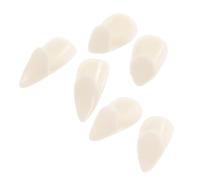 BESPORTBLE 3 Pairs Vampire Teeth Dentures Unisex Halloween Costume Props Realistic Resin Fangs for Cosplay Party Safe Non Toxic Faux Fangs