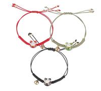 BESPORTBLE 3 Pcs Cat Lucky Cat Bracelet Men Bracelet Maneki Neko Jewelry for Women Maneki Neko Charm Korean Ceramics