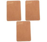 BESPORTBLE 3 pcs Cowhide Non Slip Mat for Musical Instruments Double Sided Adhesive Fixed Pad Smooth Edges Protective Guitar Skid Accessory for Pipa Erhu Liuqin Yueqin and Other Ethnic