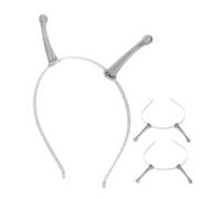 BESPORTBLE 3 Pcs Headband Lightweight Costume Accessories for Halloween Space Theme Parties and Cosplay Events for All Ages Attention Grabbing Antennae and Secure Fit