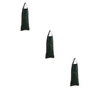BESPORTBLE 3 pcs Multi Hole Vertical Hanging Plant Growth Bag Breathable PE Gardening Planter with Wall Mounted Green Planting Container for Strawberries and Vegetables Lightweight Space