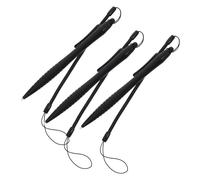 BESPORTBLE 3 Pcs Resistive Screen Stylus Pens with Anti-lost Lanyard for Touchscreen Tablets and Mobile Phones, Digital Drawing and Writing Pens with Spring Rope for Students and Teachers