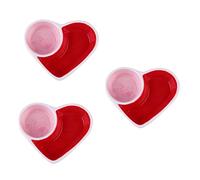 BESPORTBLE 3 Pcs Safe Easy to Feeding Bowl Ceramic Non-slip for Cats Dogs Hamsters