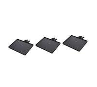 BESPORTBLE 3 pcs Sound Card Tray Stand Holder for Microphone Stands Plastic Rack for Live Broadcast Accessories Stable Clamp Mount for Phones Picks and Small Items Medium