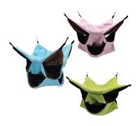 BESPORTBLE 3-ply Plush Hamster Bed Hood Guinea Pig Sleeping Bag Soft Pet Cage Hammock