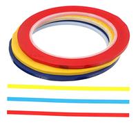 BESPORTBLE 3 Rolls Violin Fingerboard Sticker Tape Multi Color Fretboard Guide for Beginner Violinists Total Easy Installation and Reusable Violin Learning Aid