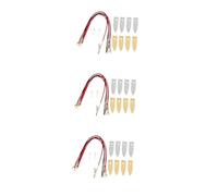 BESPORTBLE 3 Sets Educational DIY Fruit Battery Science Experiment Kit for Students Easy Assembly Fruit Circuit Physics Project Learning for School Science Classes