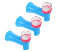 BESPORTBLE 3 Sets Human Ear Tympanic Sound Vibration Models Portable DIY Science Teaching Kits for Interactive Learning Realistic Ear Drum Simulation for Classroom and Home Education