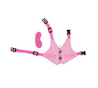 BESPORTBLE 3 Sets Rabbit Clothes Hamster Vest Bunny Rabbit Costume Kitten Costume Rabbit Harness and Leash Rabbit Harness with Leash Bunny Vest and Leash Rabbit Leash Small Dog Outfits Cotton