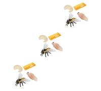 BESPORTBLE 3 Sets Realistic Bee Growth Cycle Model Educational Cognitive for Biology Learning Gift Stimulating Imagination and Nature Exploration