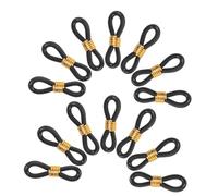 BESPORTBLE 300pcs Chick Leg Bands Black Splay Leg Hobble Brace with Rubber and Metal for Newborn Poultry Quails Ducks Bird Reusable and Fit