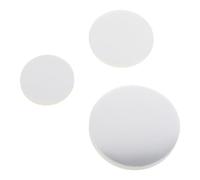 BESPORTBLE 300Pcs Round Badge Film for Button Maker Supplies, Protective Plastic Circle Films 32Mm 44Mm 58Mm, DIY Arts and Crafts Badge Maker Accessories