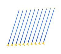 BESPORTBLE 30pcs Archery Replacement Suction Cup Arrows Set with Stable Flight Plastic Bow Darts for S Bow Practice Training Accessories