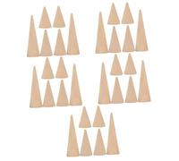 BESPORTBLE 30pcs Cone Stand Holder for Rings Ring Display Organizer Craft Display Jewelry Stand