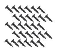BESPORTBLE 30pcs Electric Guitar Screws Small Mounting Screws for Pickguard Fixation Black Instrument Accessory