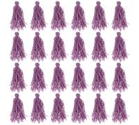 BESPORTBLE 30pcs Floating Fish Spawning Mop Breeding Tool Purple Aquarium Egg Laying Mop Fish Egg Collector Nursery Breeding Accessory for Tropical Tank