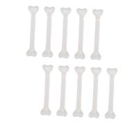BESPORTBLE 30Pcs Halloween Bone Props Realistic Plastic Model Bones for Party Decorations for Haunted Houses Outdoor Displays and Themed Events