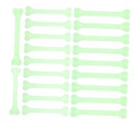 BESPORTBLE 30pcs Halloween Plastic Bones Props Simulated Skeleton Decorations with Hanging Holes for Indoor Outdoor Crafting Parties and Scary Themes